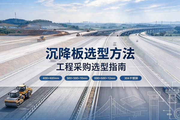东川沉降板选择方法