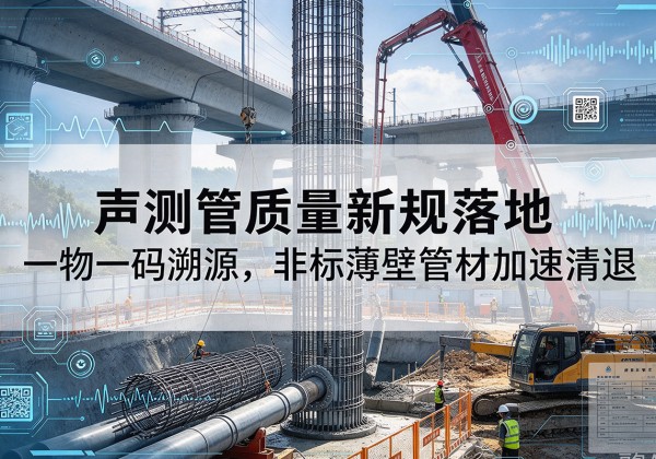 东川声测管质量新规落地，一物一码溯源，非标薄壁管材加速清退