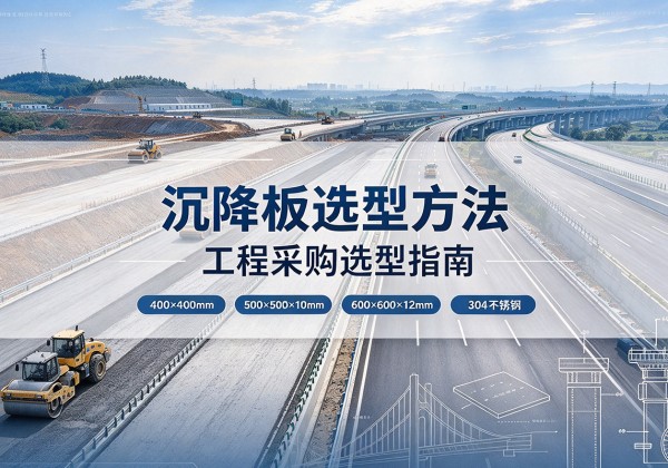东川沉降板选择方法